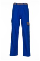 Planam Major protect trousers, royal blue/gray