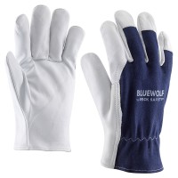 Водительские перчатки из козловой хребтовой кожи на ладони Водительские перчатки из козловой хребтовой кожи на ладони