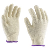 Knitted glove, made of 2 threads Knitted glove, made of 2 threads