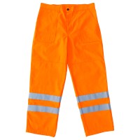 High visible trousers, orange