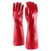 PVC dipped chemical-resistant glove