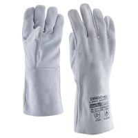 Cow split leather welding glove