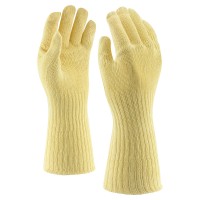 Kevlar® knitted glove, made of 4 threads, double lined