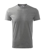Tricou bărbați cu gât rotund, gri închis, 160 g/m² Tricou bărbați cu gât rotund, gri închis, 160 g/m²