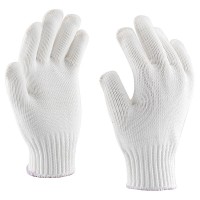 Gebreide polyester katoenen handschoen
