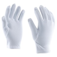 Lint-free interlock glove