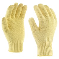 Kevlar® knitted glove, made of 4 threads, lined