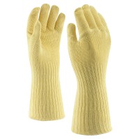 Vierfaden-Gestrickte Kevlar® Handschuhe, gefüttert