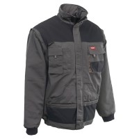 RockPro zimska jakna, maslinasta/khaki, sa odstranjivim rukavima