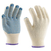 Slip-resistant dotted knitted glove Slip-resistant dotted knitted glove