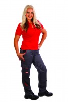 Highline ženske pantalone, sive/crne, 65% poliester, 35% pamuk Highline ženske pantalone, sive/crne, 65% poliester, 35% pamuk