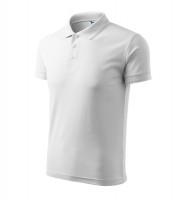 Pique Polo tricou polo pentru bărbaţi, alb,  200 g/m?